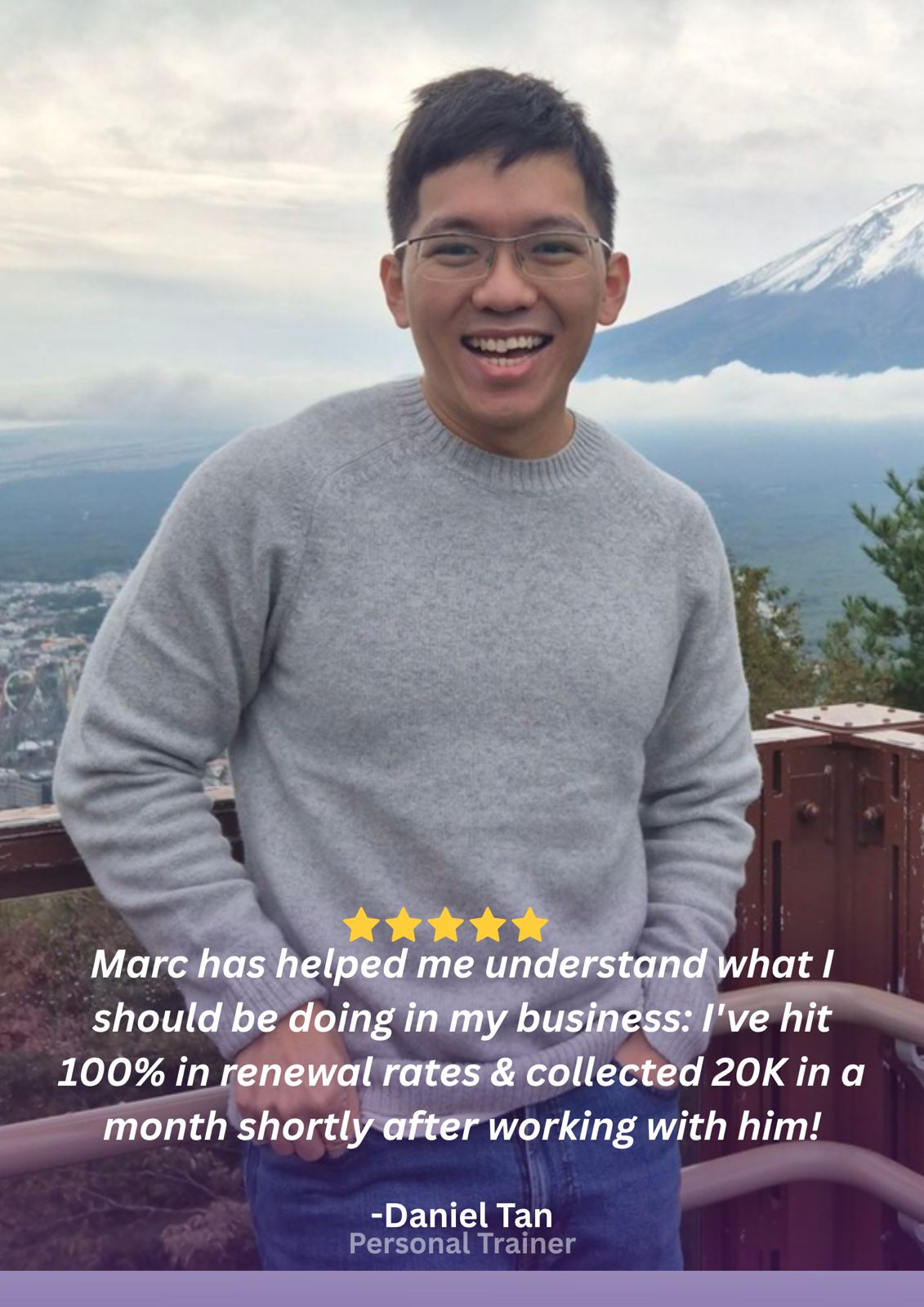 Daniel Tan testimonial