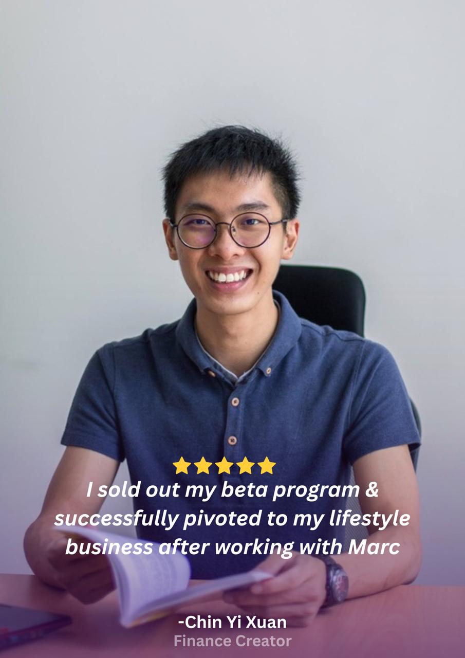 Yi Xuan testimonial