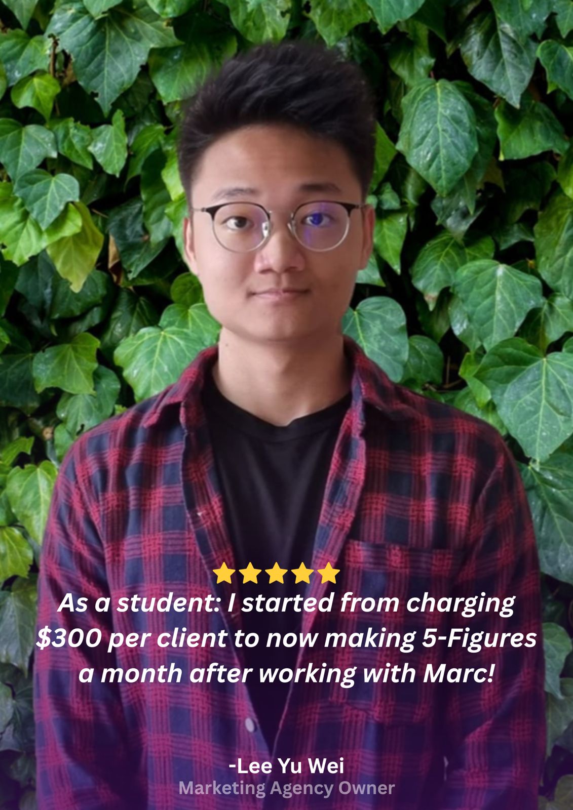 Yu Wei testimonial